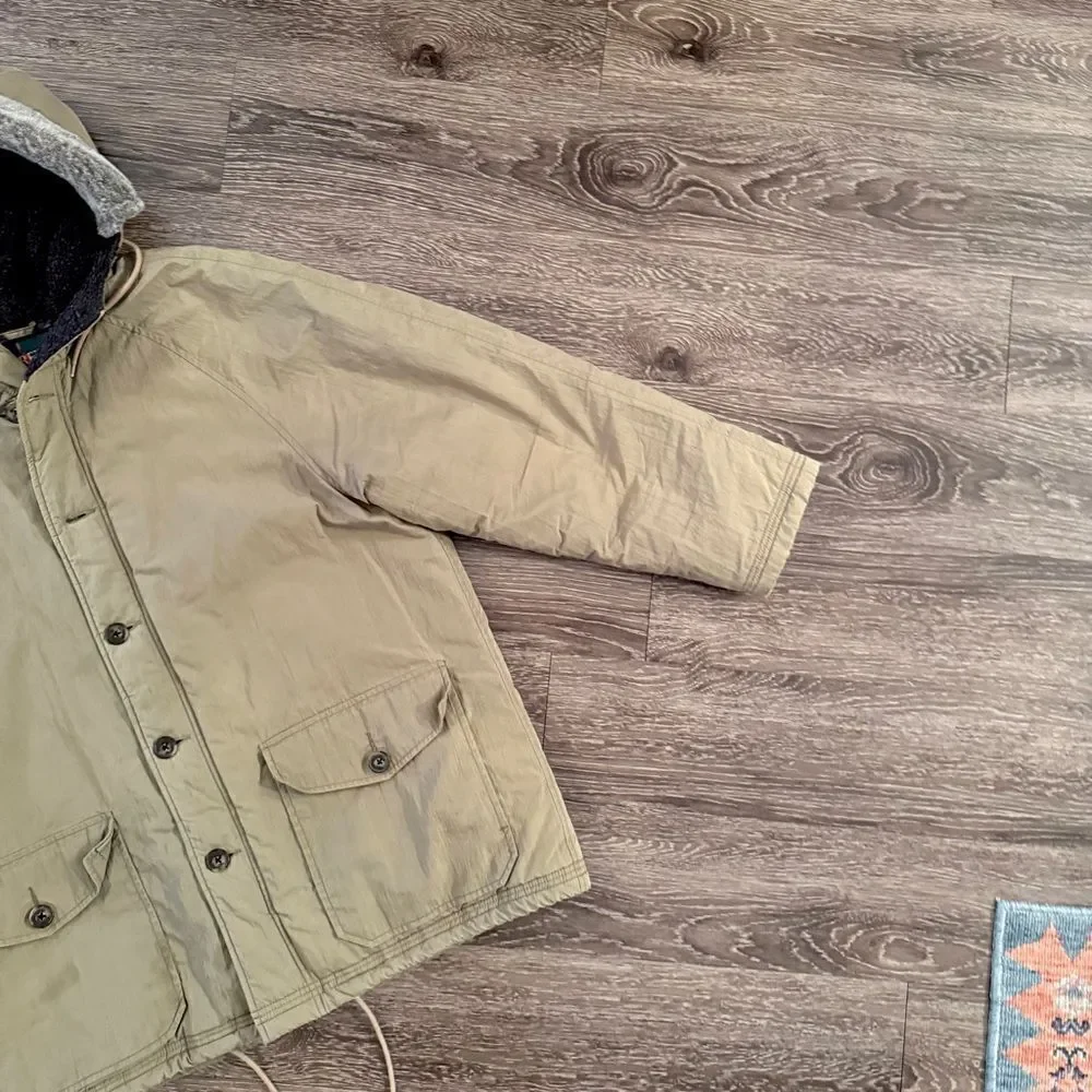 J. Crew Vintage Oarsman Hooded jacket